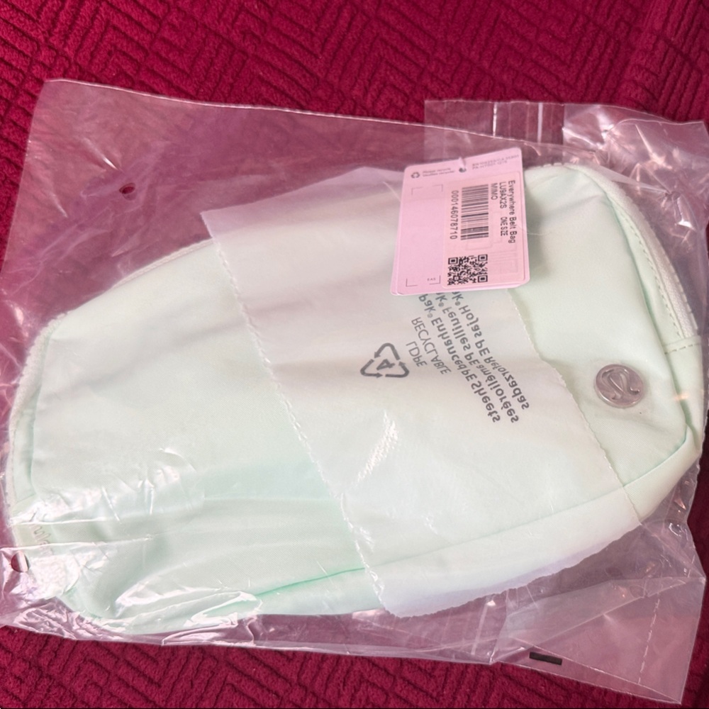 Lululemon Athletica Mint Green Bag